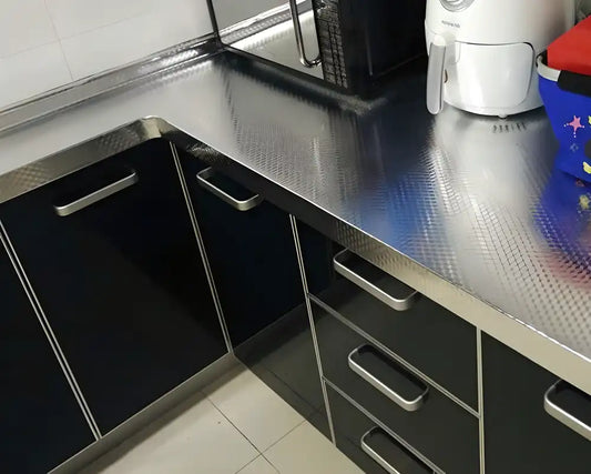 Kitchen Wall Protector-Kitchen Back splash Aluminum Foil Sticker ( 2 Meter, 2 Roll)