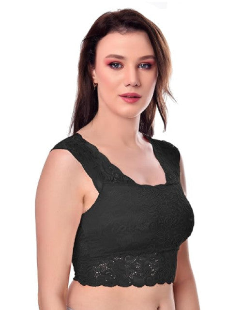 Beautiful Padded Bra - Stretchable Soft Lycra Net Fabric, Ideal for Everyday Wear