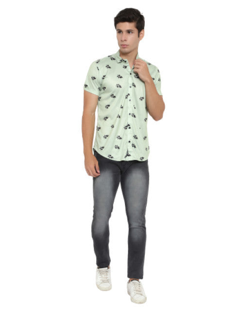 Men Regular Fit Printed Casual Shirt