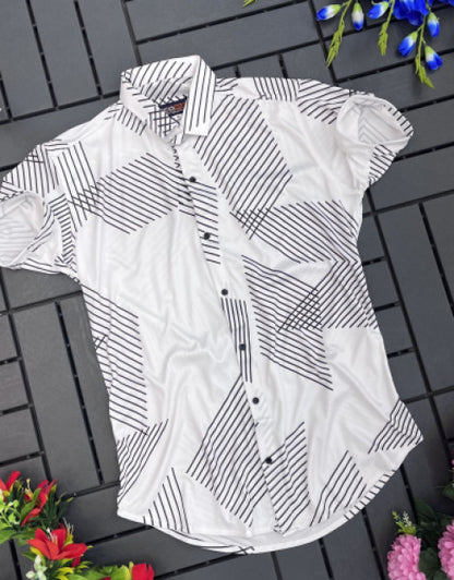 Men Regular Fit Printed Casual Shirt