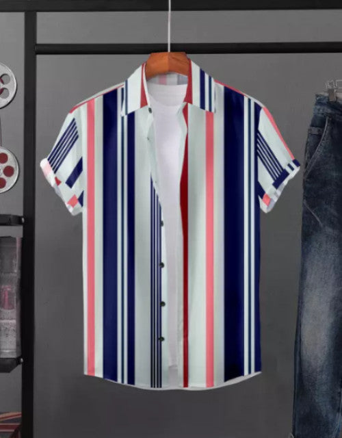 Men Regular, Super Slim Fit Striped Casual Shirt